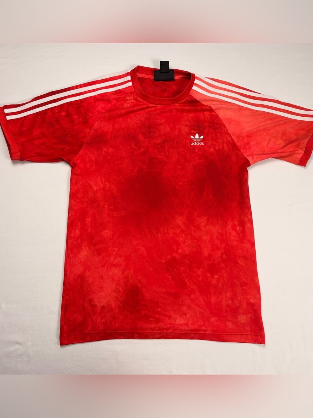 Adidas Pharrell Williams Hu 2018 Red Tie Dye Jersey Shirt S